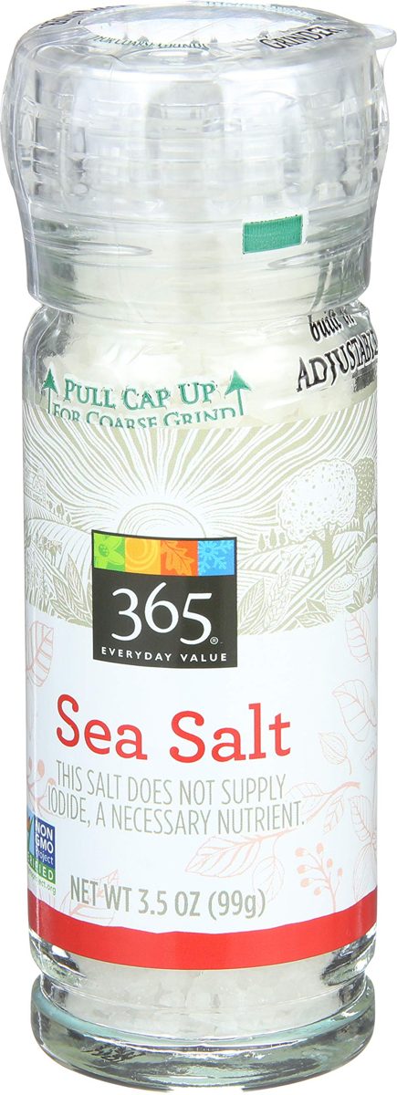 365 Everyday Value, Sea Salt, 3.5 oz