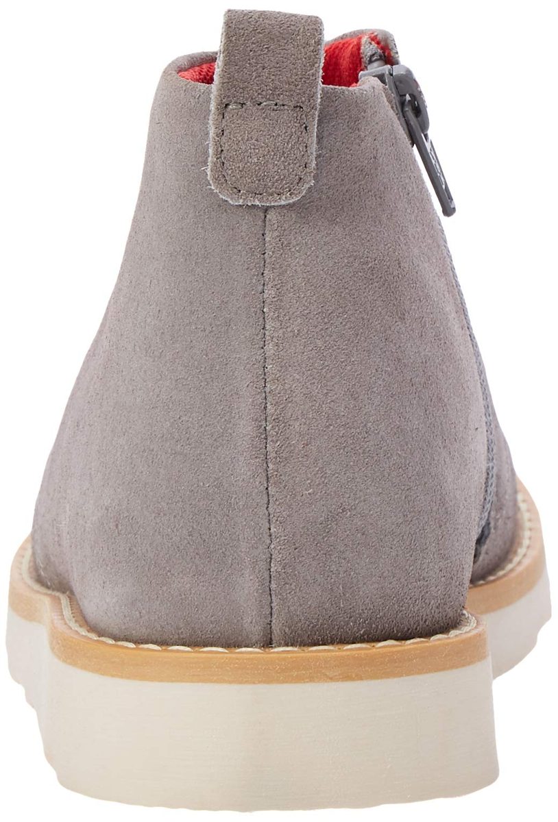 Red Wagon Girls' Muck Desert Boots, Grey, 4 us