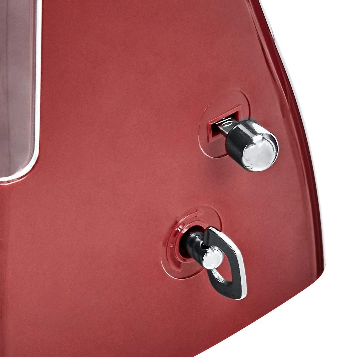 AmazonBasics Mechanical Metronome - Steel Movement - Red (Renewed)