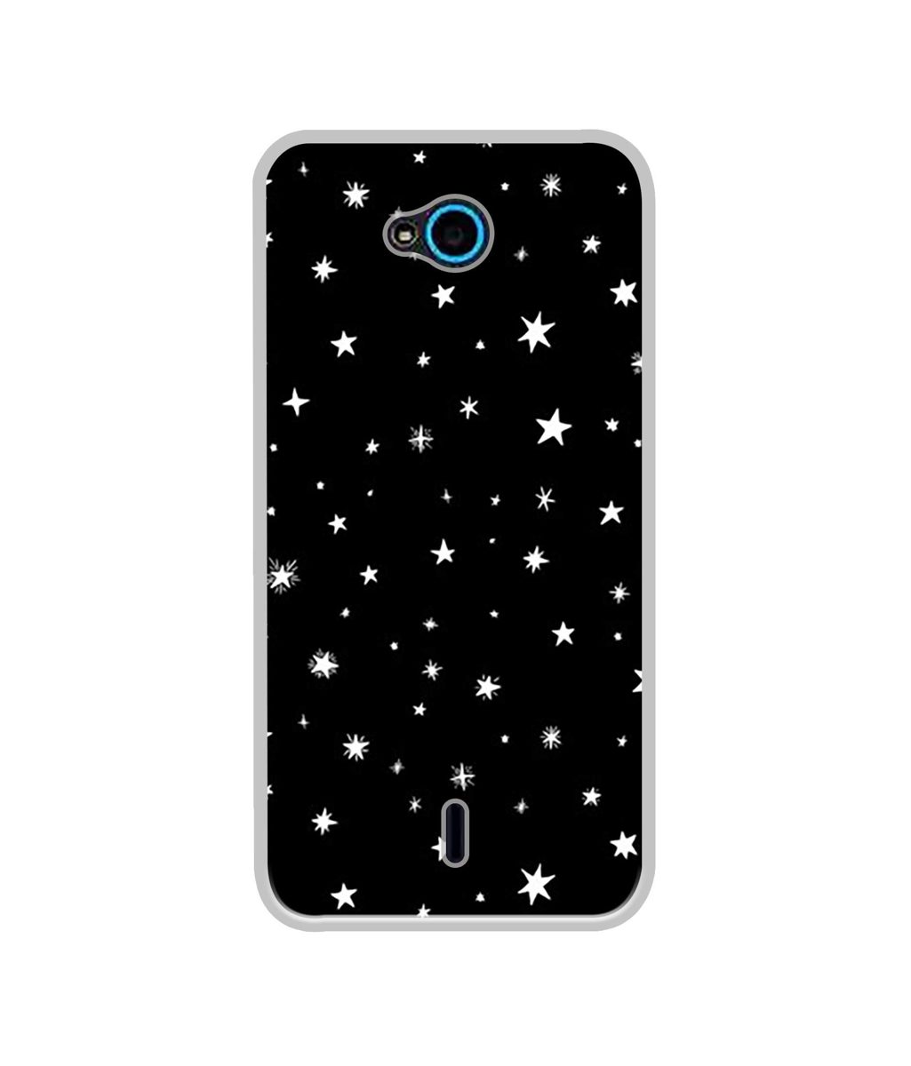 Amazon Brand - Solimo Designer Sperking Stars UV Printed Soft Back Case Mobile Cover for InFocus Bingo 21