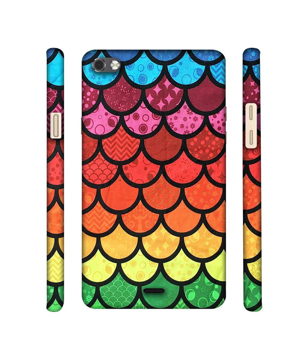 Amazon Brand - Solimo Designer Multicolor Pattern 3D Printed Hard Back Case Mobile Cover for Micromax Canvas Sliver 5 Q450