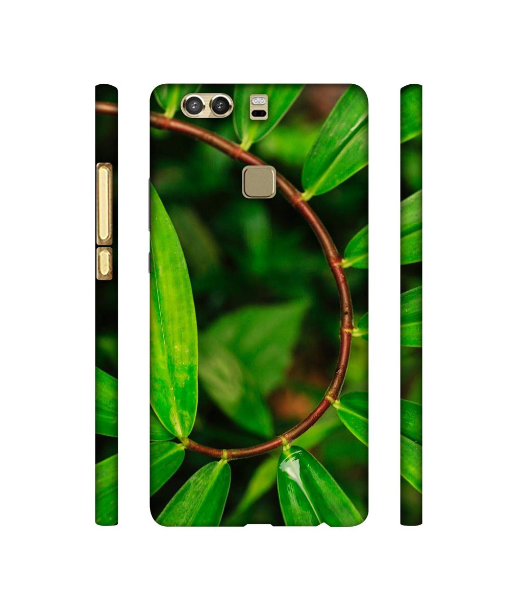 Amazon Brand - Solimo Designer Leaf Photography 3D Printed Hard Back Case Mobile Cover for Huawei P9 Plus