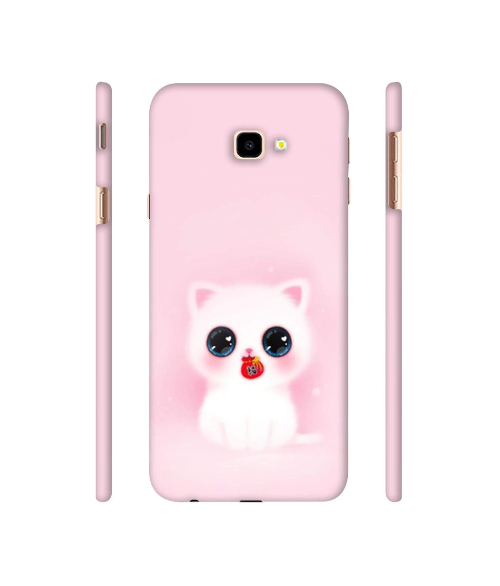 Amazon Brand - Solimo Designer Kitty 3D Printed Hard Back Case Mobile Cover for Samsung Galaxy J4 Plus