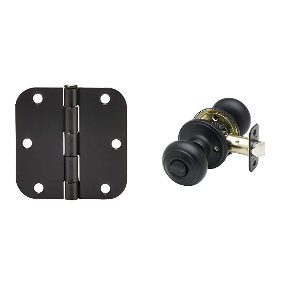 AmazonBasics 3.5" x 3.5" Door Hinges