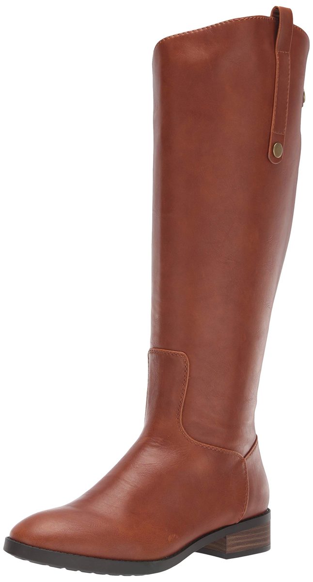 Amazon Essentials Dnu Volt Fashion Boot, Cognac, 8 Wide Calf B US