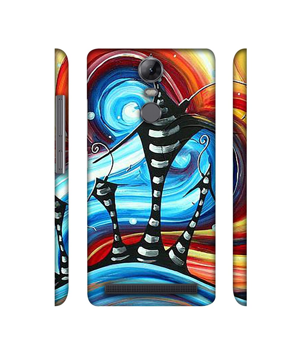 Amazon Brand - Solimo Designer Abstarct Texture 3D Printed Hard Back Case Mobile Cover for Lenovo K5 Note