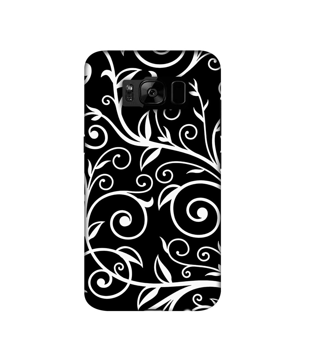 Amazon Brand - Solimo Designer Flower Patterns 3D Printed Hard Back Case Mobile Cover for Samsung Galaxy S8 Plus