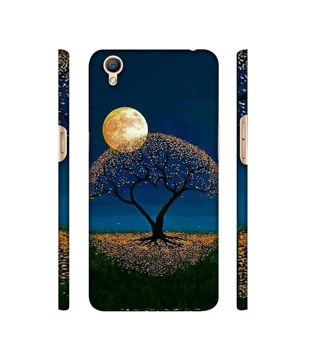 Amazon Brand - Solimo Designer Dark Night View 3D Printed Hard Back Case Mobile Cover for Oppo A37