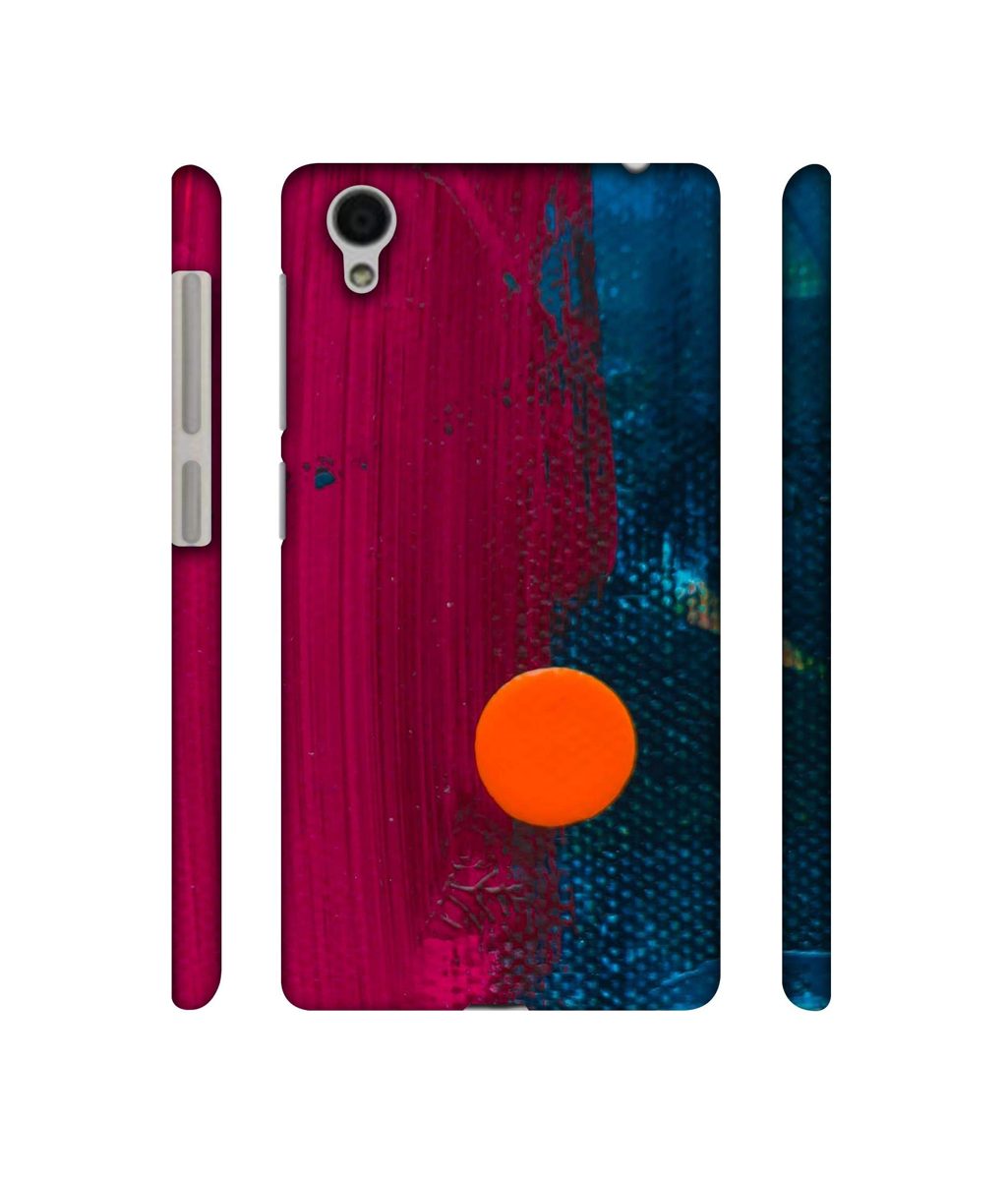 Amazon Brand - Solimo Designer Pink and Blue Brush Texture 3D Printed Hard Back Case Mobile Cover for Vivo Y51L