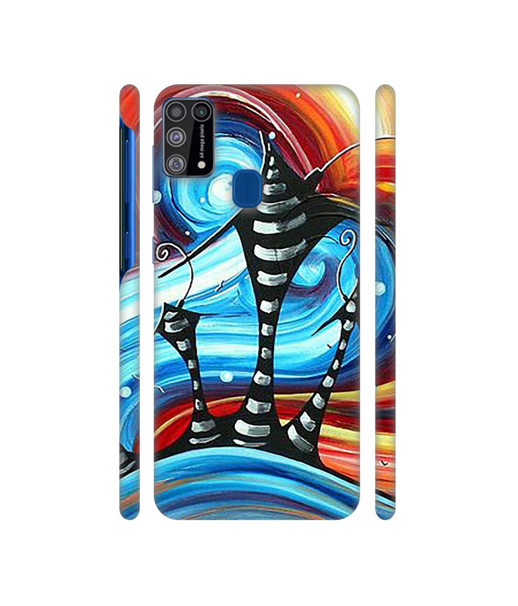 Amazon Brand - Solimo Designer Abstarct Texture 3D Printed Hard Back Case Mobile Cover for Samsung Galaxy M31