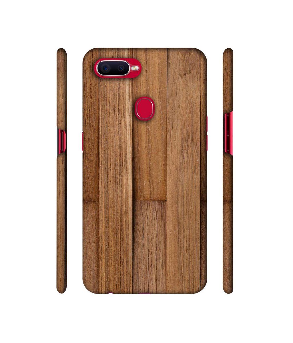 Amazon Brand - Solimo Designer Wooden Art 3D Printed Hard Back Case Mobile Cover for Oppo F9 Pro