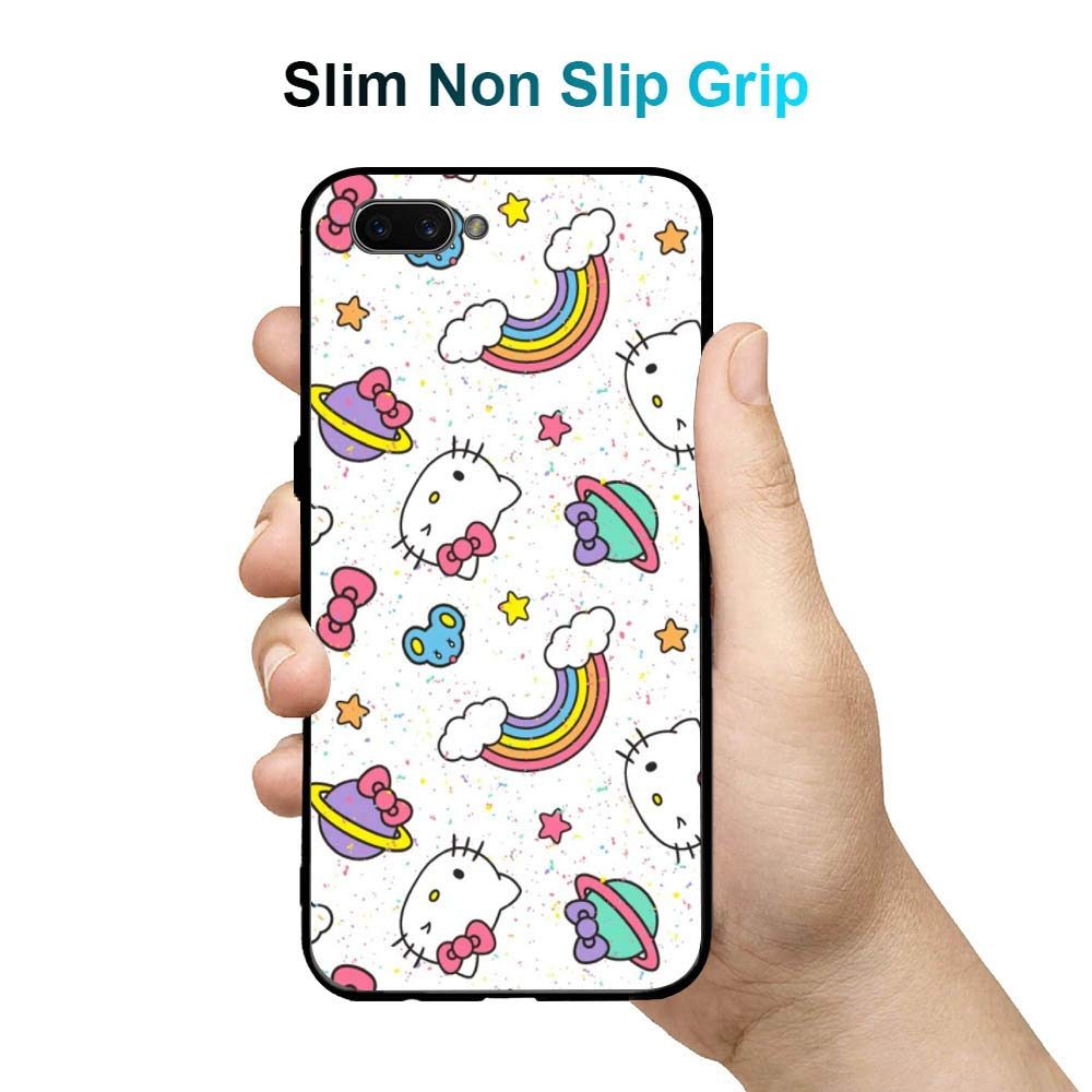 Amazon Brand - Solimo Designer Rainbow Printed Hard Back Case Mobile Cover for Oppo A3s (D1220)