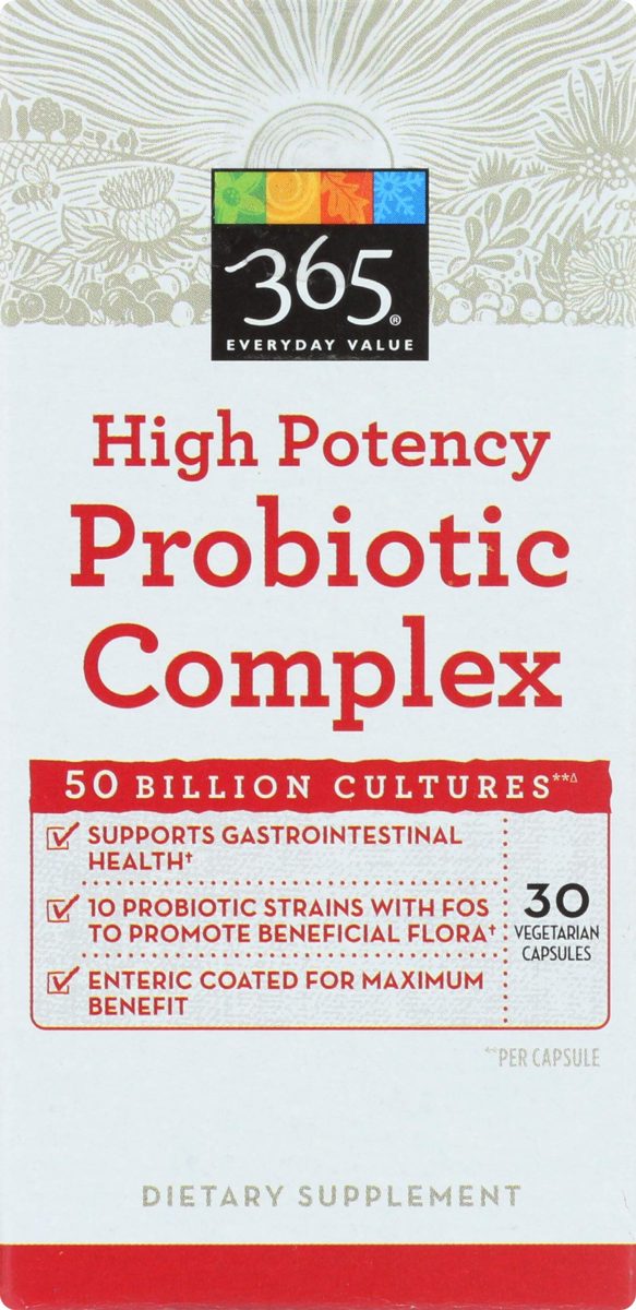 365 Everyday Value, Probiotic High Potency, 30 ct