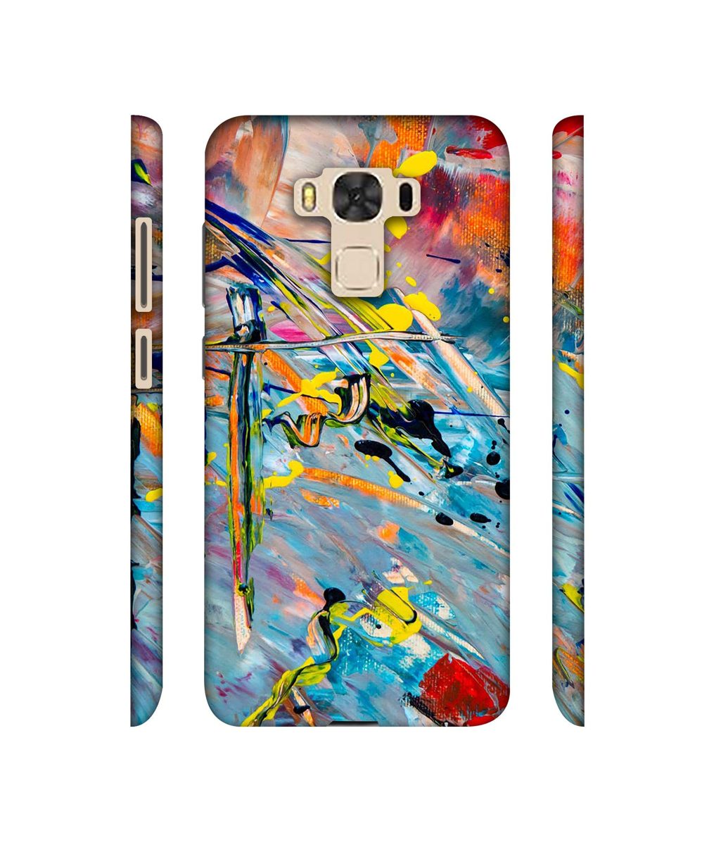 Amazon Brand - Solimo Designer Paint Texture 3D Printed Hard Back Case Mobile Cover for Asus Zenfone 3 Laser ZC551KL