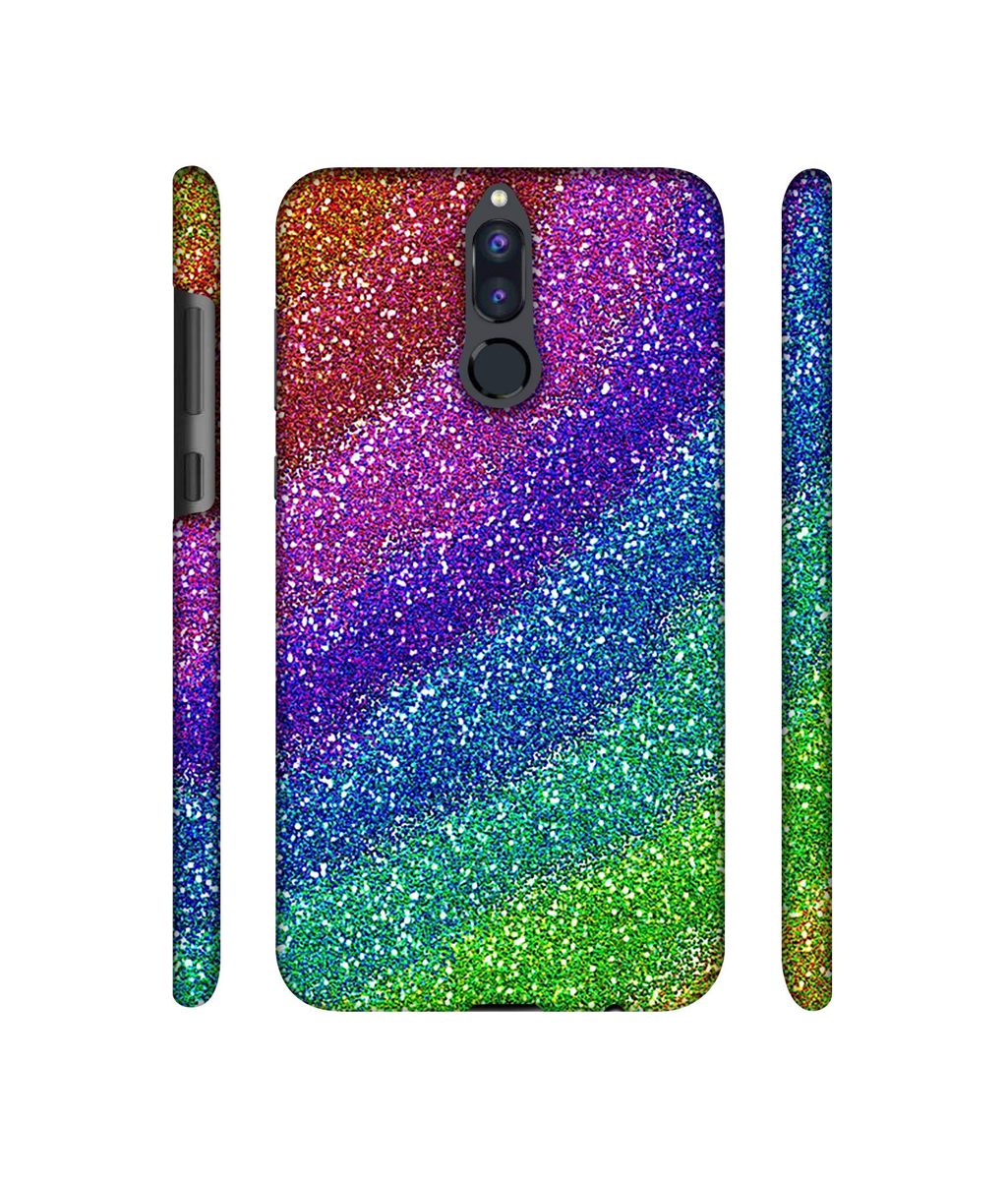 Amazon Brand - Solimo Designer Multicolor Sparkle 3D Printed Hard Back Case Mobile Cover for Huawei Honor 9i