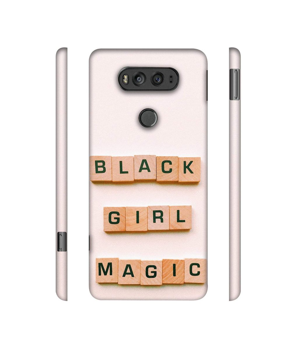 Amazon Brand - Solimo Designer Black Girl Magic 3D Printed Hard Back Case Mobile Cover for LG V20