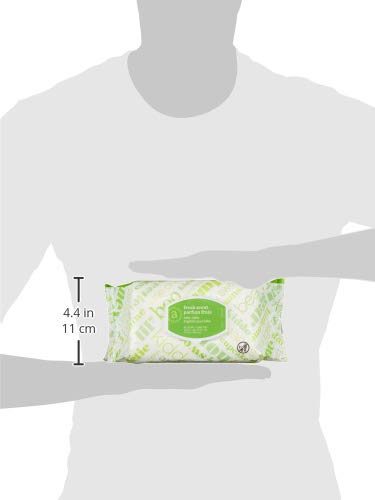 Amazon Elements Baby Wipes, Fresh Scent, 720 Count Flip-Top Packs