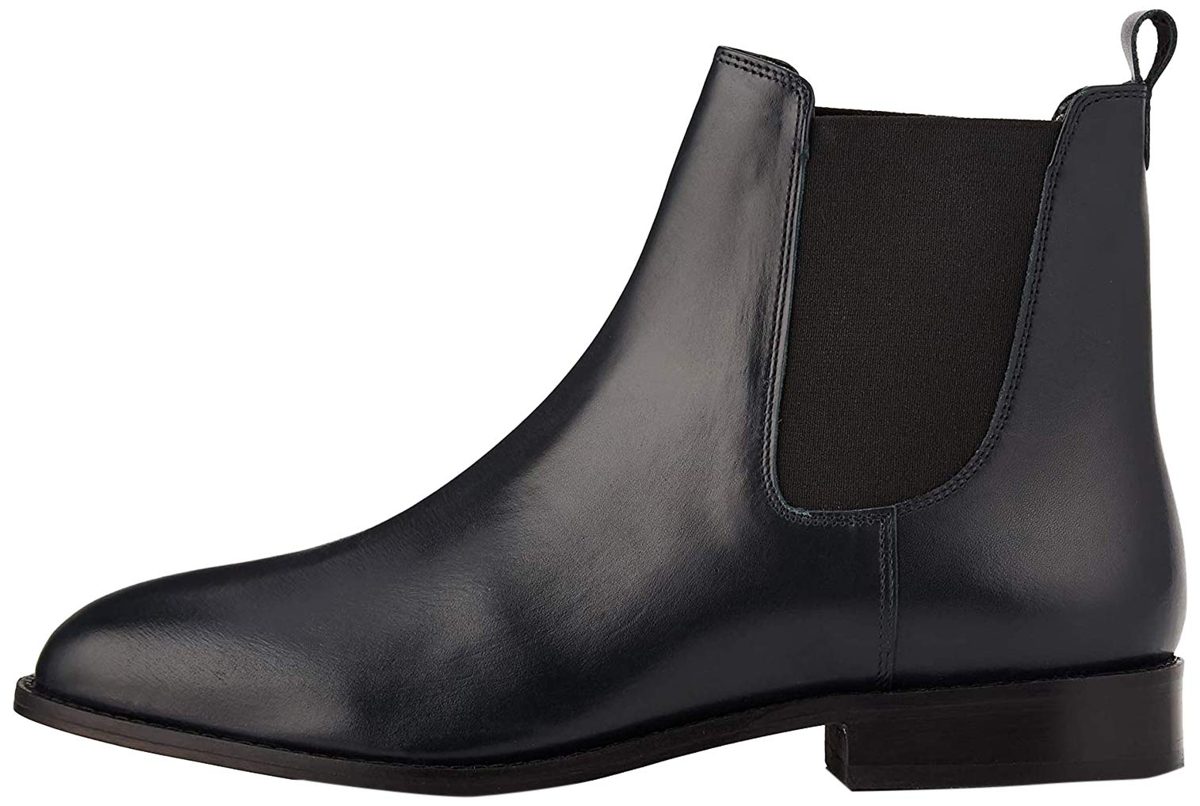 Amazon Brand - find. Women's Chelsea Boots, Blue Navy), US 7.5