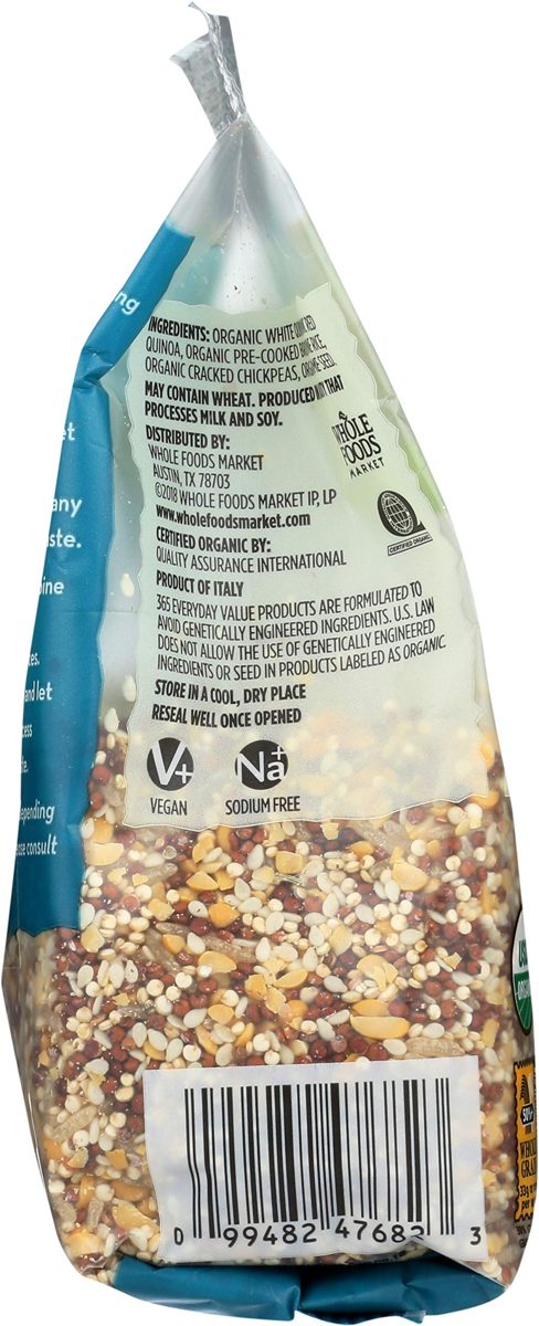 365 Everyday Value, Organic Quinoa, Jasmine Rice & Chickpeas, 8.8 oz