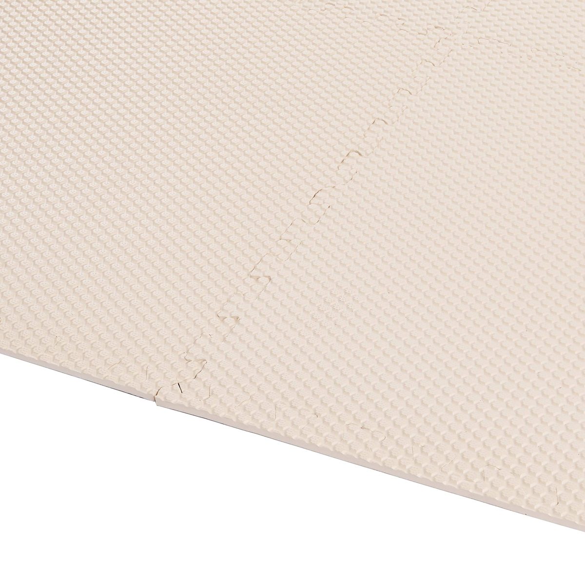 AmazonBasics Wood Print Puzzle Mat, Black