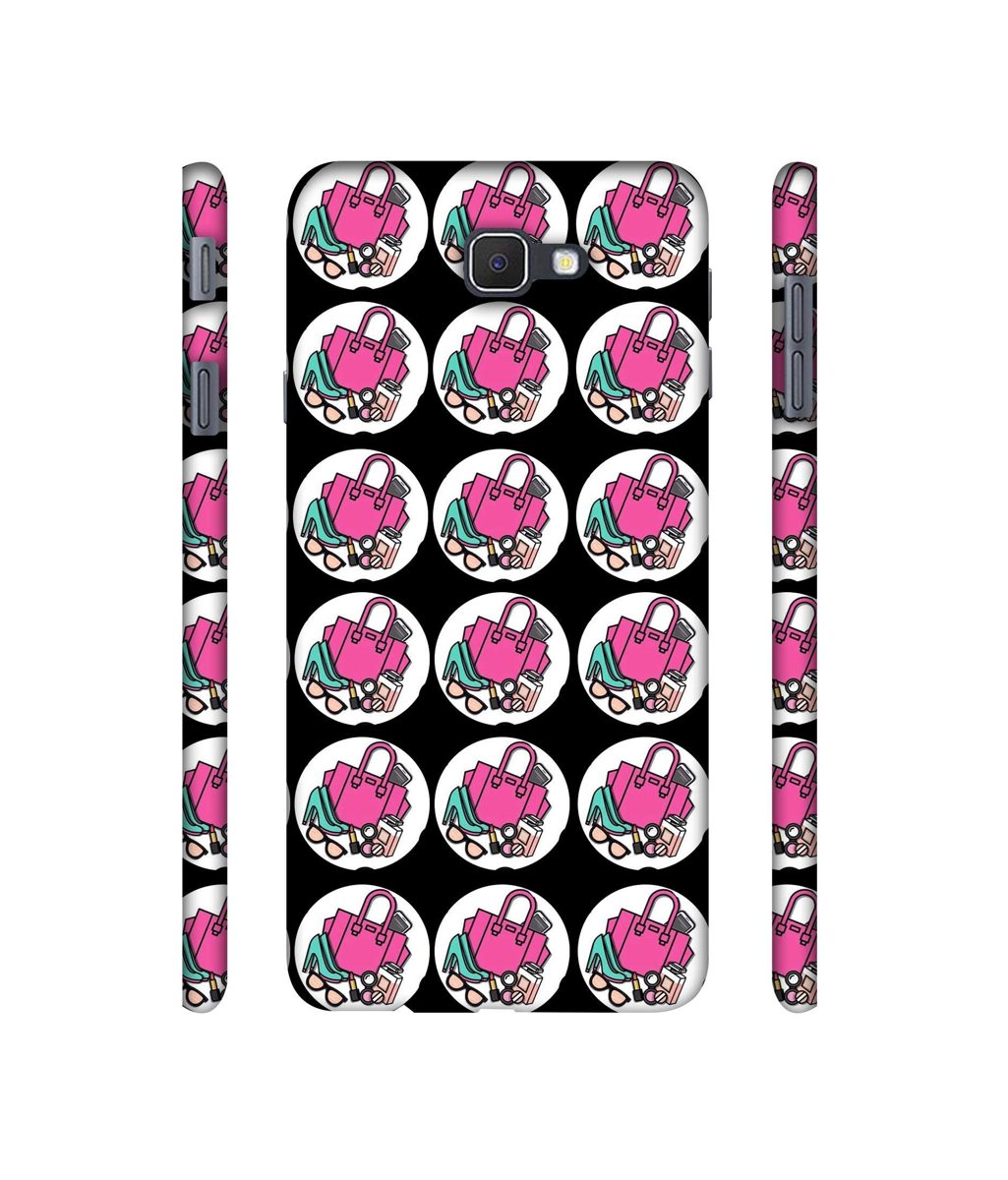 Amazon Brand - Solimo Designer Ladies Accessories Pattern 3D Printed Hard Back Case Mobile Cover for Samsung Galaxy J5 Prime