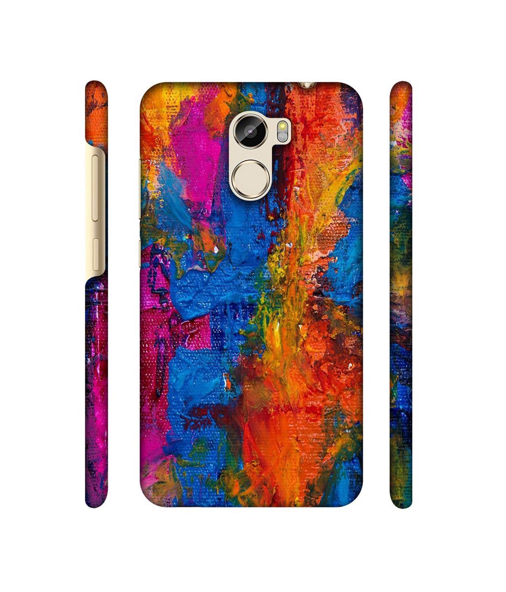 Amazon Brand - Solimo Designer Dark Multicolor Canvas 3D Printed Hard Back Case Mobile Cover for Gionee X1