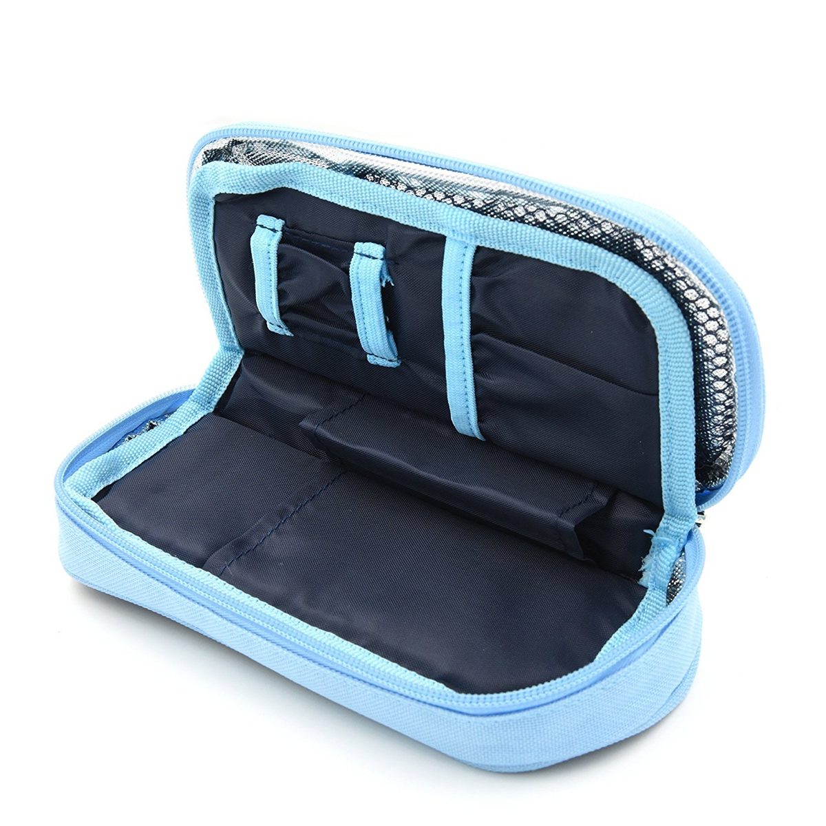 EONO Insulin Isothermal Cooler Bag Portable Medical Isothermal cool Pack (Dark Blue)