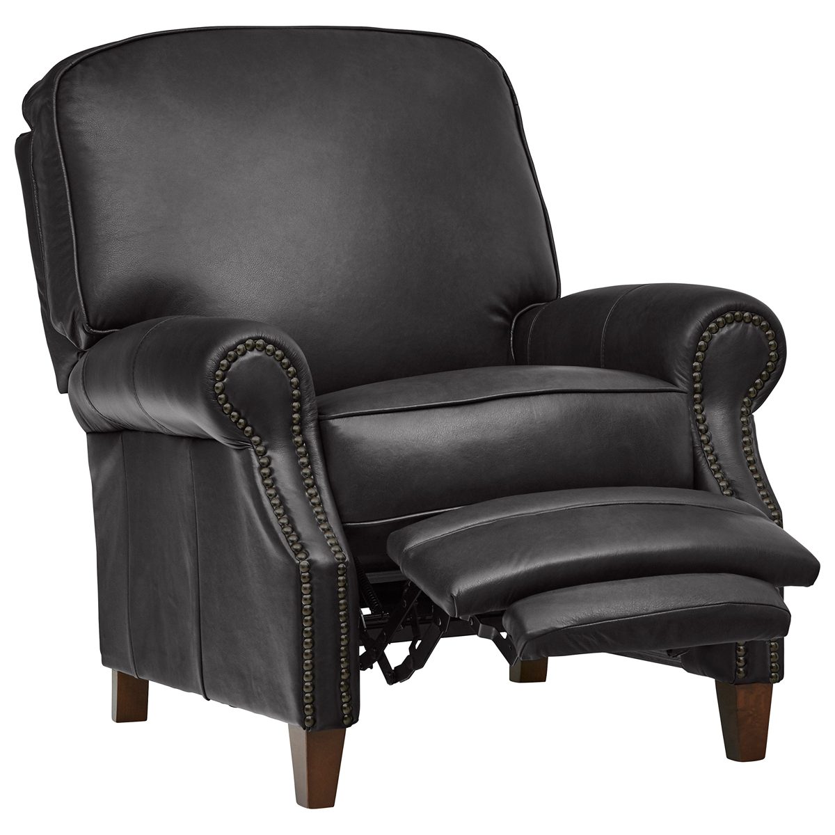 Amazon Brand – Stone & Beam Jameson Farmhouse Leather Recliner, 36"W