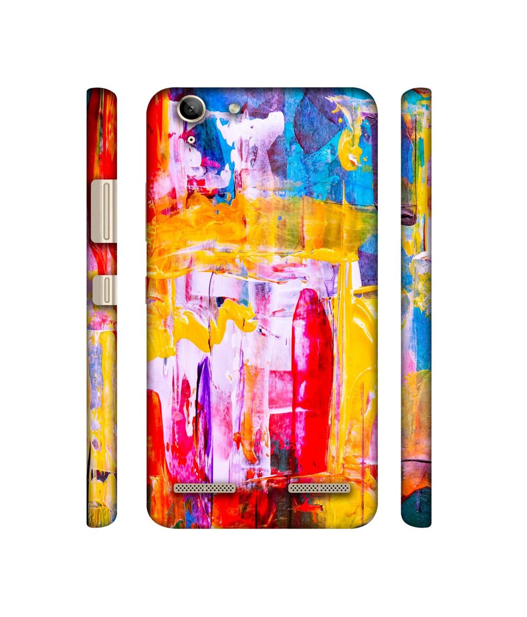 Amazon Brand - Solimo Designer Multicolor Canvas Paint 3D Printed Hard Back Case Mobile Cover for Lenovo Vibe K5