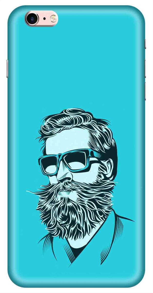 Amazon Brand - Solimo Designer Beard Man 3D Printed Hard Back Case Mobile Cover for Apple iPhone 6s Plus