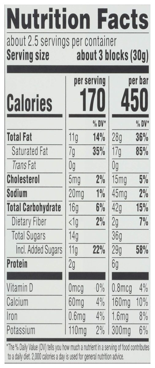 365 EVERYDAY VALUE Organic WTG Crunchy Quinoa Milk Chocolate Bar, 2.8 OZ