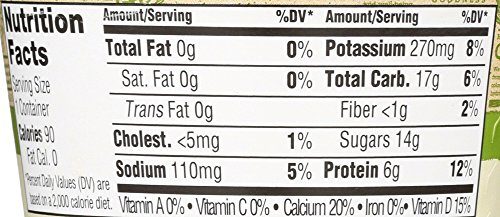 365 Everyday Value, Organic Strawberry Fat Free Yogurt, 5.3 oz