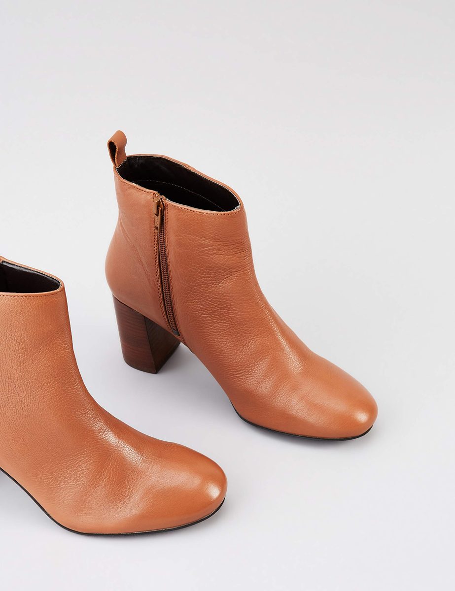 Amazon Brand - find. Women's ,Ankle Boots,Brown Brandy,US 7