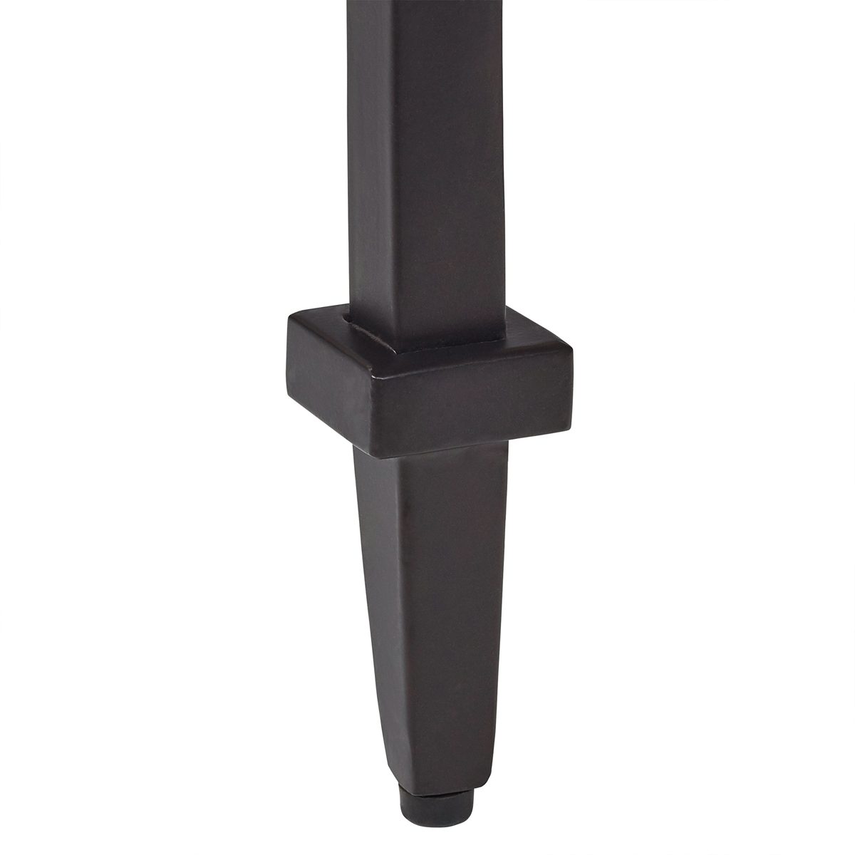 Amazon Brand – Stone & Beam Ariana Rustic Farmhouse Metal Bar Stool, Set of 2, 24.75"H, Brown Pine
