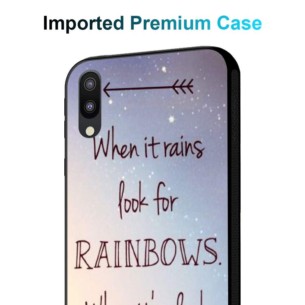 Amazon Brand - Solimo Designer Rainbow Printed Hard Back Case Mobile Cover for Samsung Galaxy M10 (D1237)