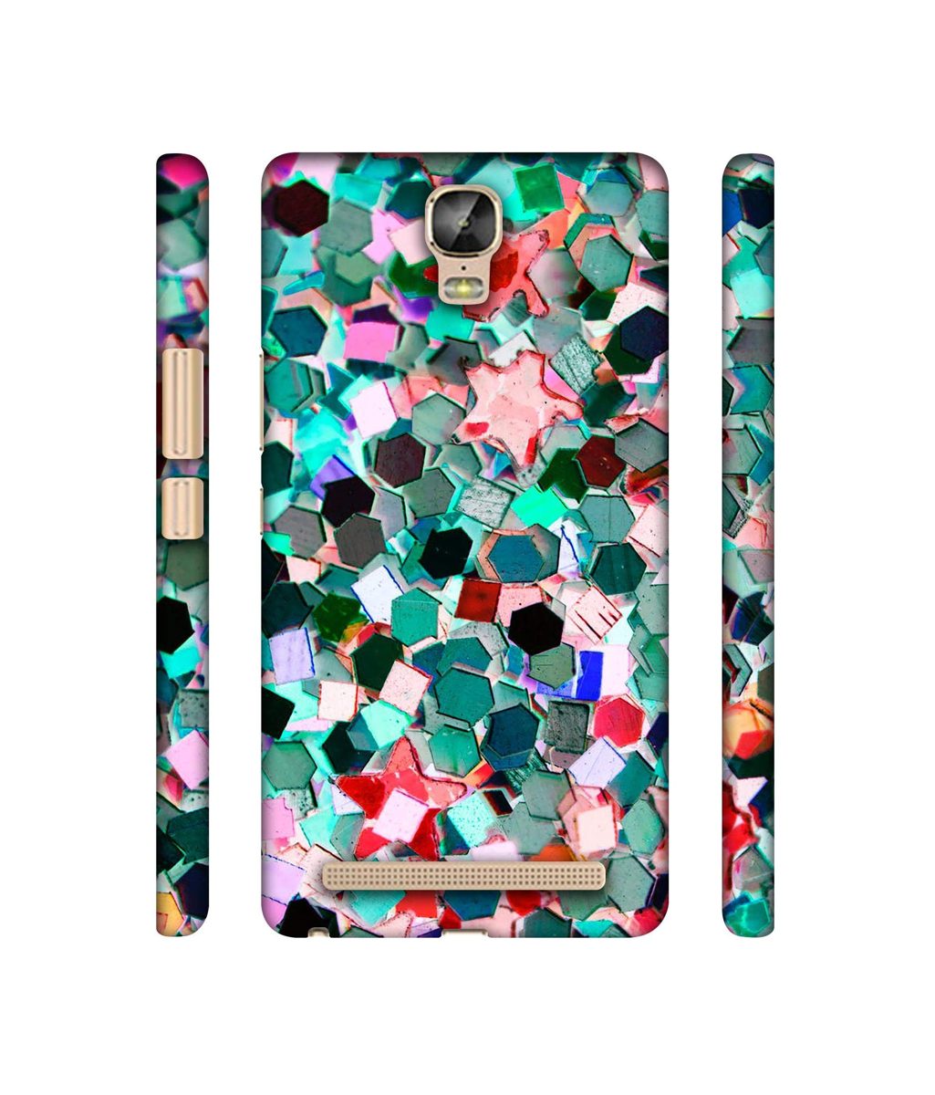 Amazon Brand - Solimo Designer Multicolor Stone 3D Printed Hard Back Case Mobile Cover for Gionee Marathon M5 Plus