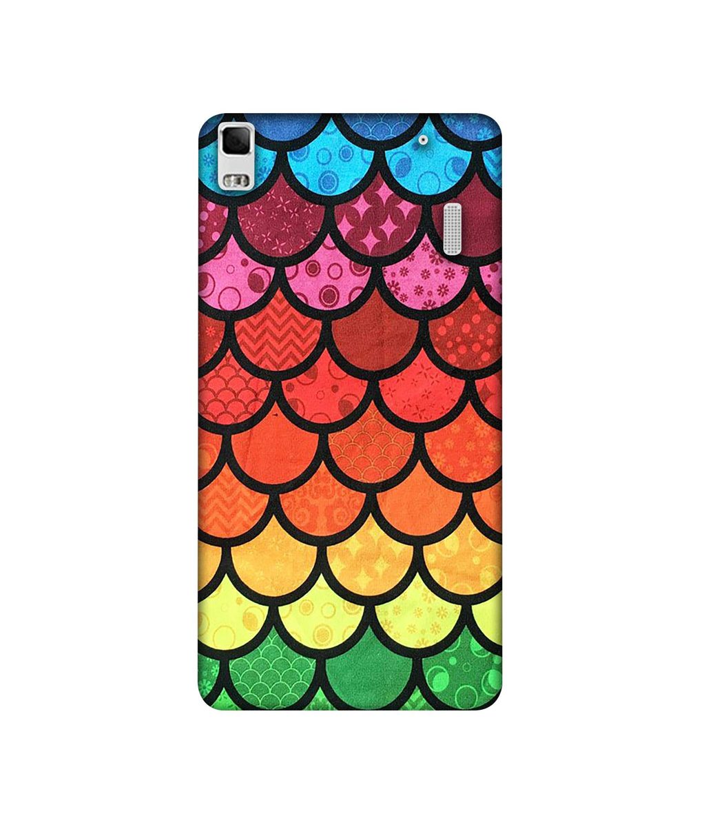 Amazon Brand - Solimo Designer Multicolor Pattern 3D Printed Hard Back Case Mobile Cover for Lenovo K3 Note