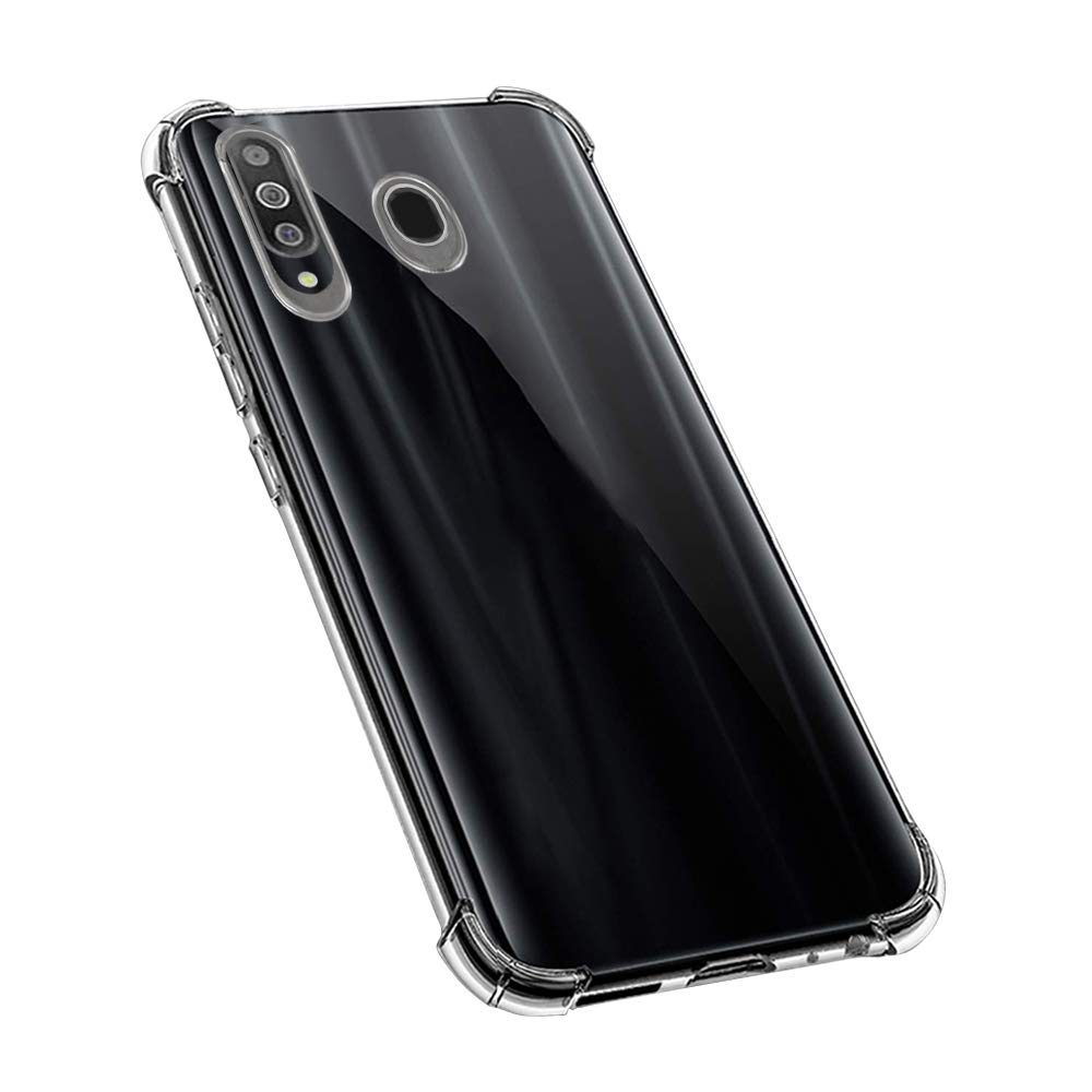 Amazon Brand - Solimo Soft Flexible Back Phone Case for Samsung Galaxy M30 (Transparent)