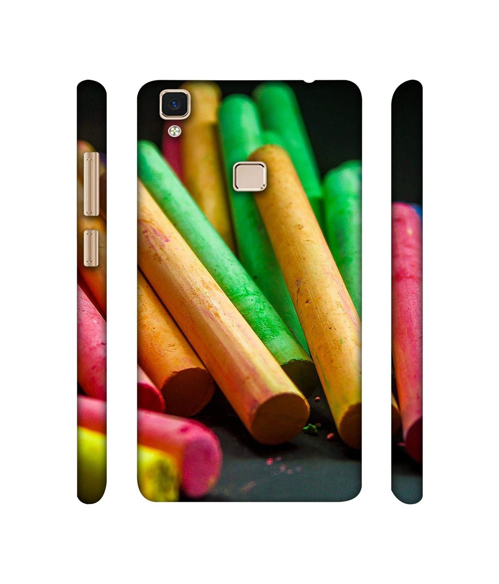 Amazon Brand - Solimo Designer Multicolor WaxColor 3D Printed Hard Back Case Mobile Cover for Vivo V3 Max