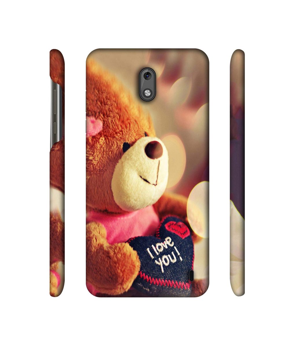 Amazon Brand - Solimo Designer Teddy Bear 3D Printed Hard Back Case Mobile Cover for Nokia 2