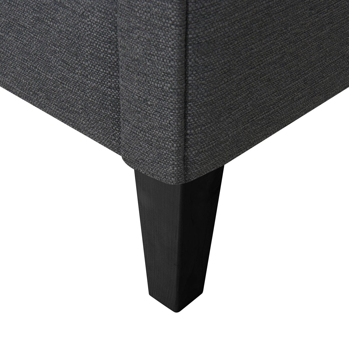 Amazon Brand – Ravenna Home Westcott Tufted Loveseat Sofa Couch, 60"W, Charcoal