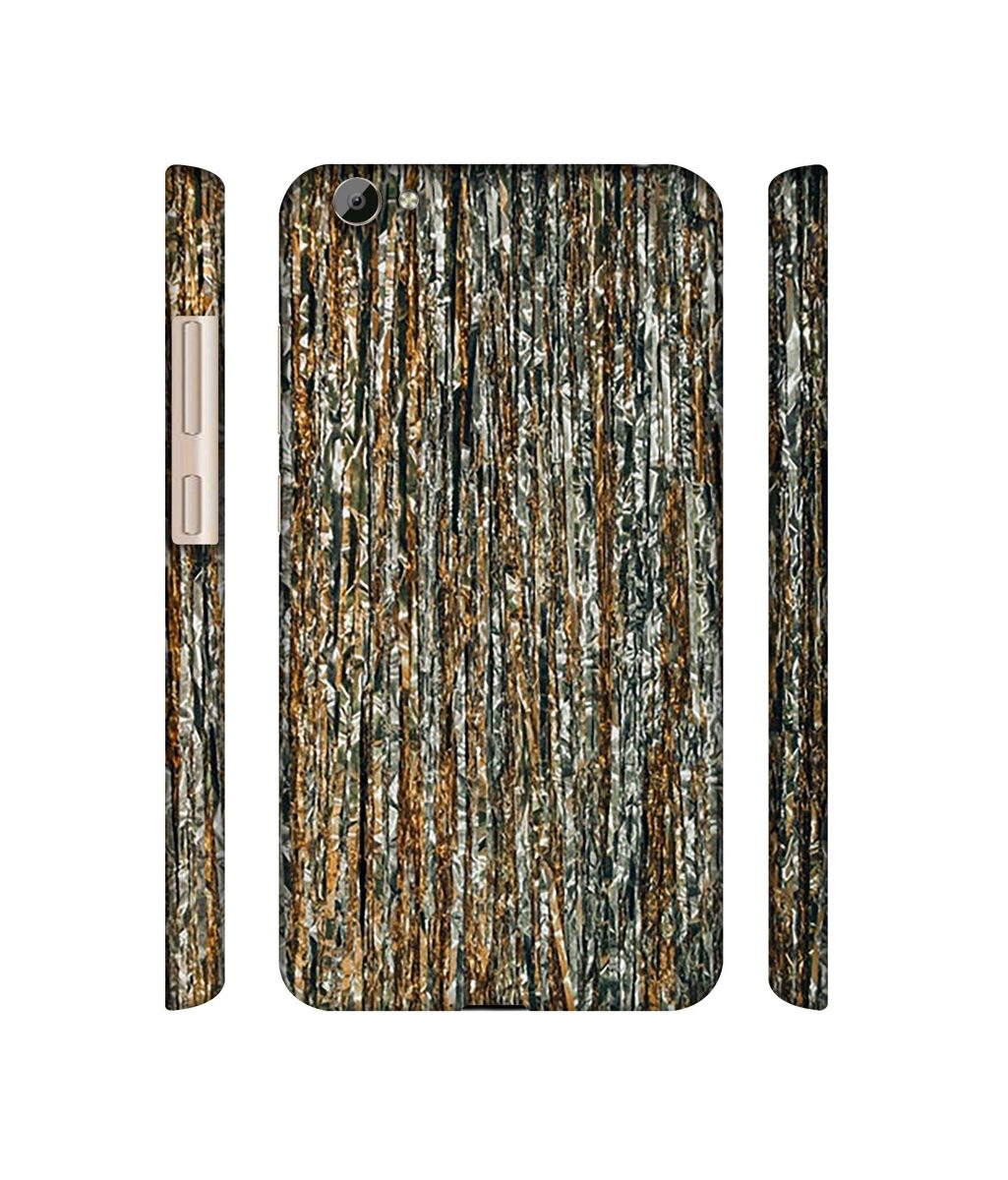Amazon Brand - Solimo Designer Line Texture on Wall 3D Printed Hard Back Case Mobile Cover for Vivo Y66