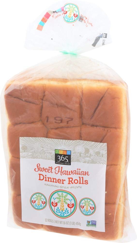 365 Everyday Value, Sweet Hawaiian Dinner Rolls, 12 ct, 18 oz