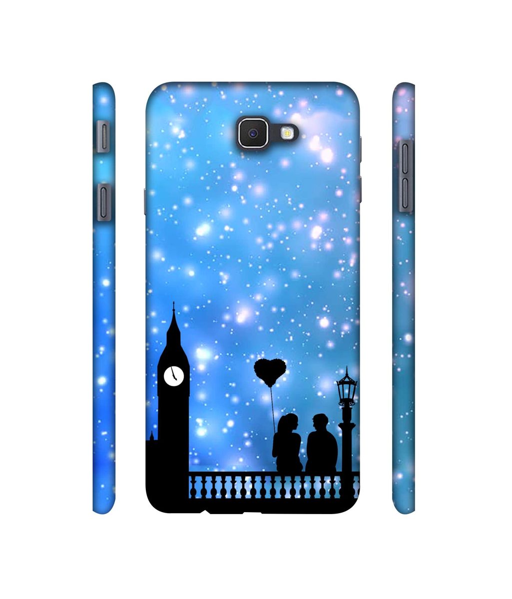 Amazon Brand - Solimo Designer Love Couple Vector 3D Printed Hard Back Case Mobile Cover for Samsung Galaxy J5 Prime