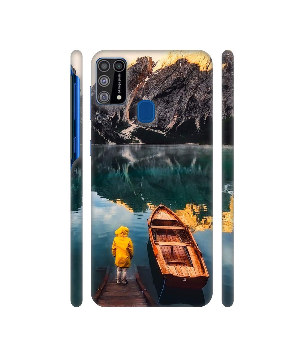 Amazon Brand - Solimo Designer Lake View 3D Printed Hard Back Case Mobile Cover for Samsung Galaxy M31