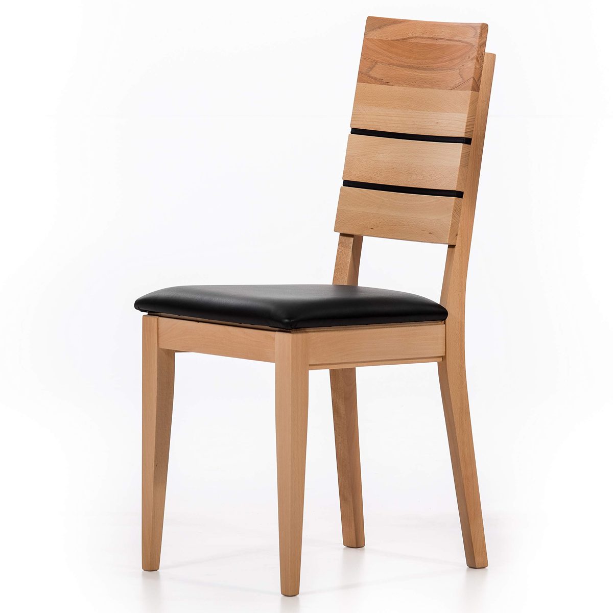 Alcove - Hayes - solid wooden chairs 2-piece set with padded seats, core beech
