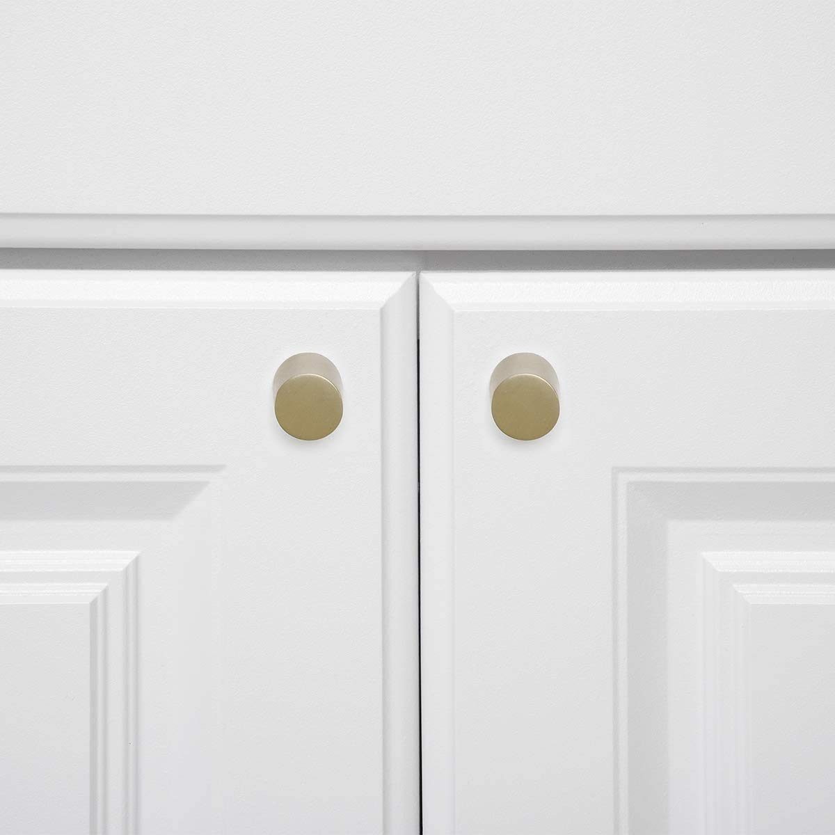 AmazonBasics Whistle Cabinet Knob, 0.75 Inch Diameter, AB800-BB-10