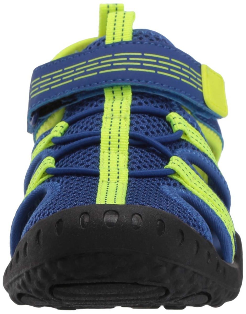 Amazon Essentials Boys' Aria Sandal, Navy, 3 Medium US Big Kid