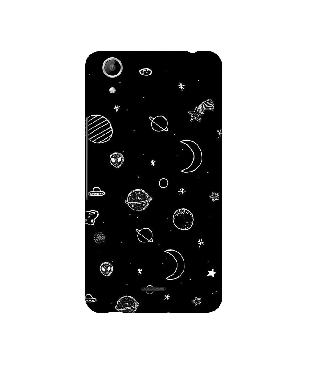 Amazon Brand - Solimo Designer Solar System 3D Printed Hard Back Case Mobile Cover for Micromax Canvas Selfie Lens Q345