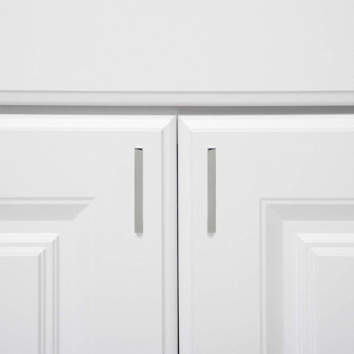 AmazonBasics Modern Square Cabinet Drawer Pull Handle